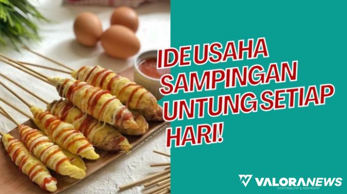 Ilustrasi ide kerja sampingan simpel dan menjanjikan. (Foto: Canva/Pinterest)