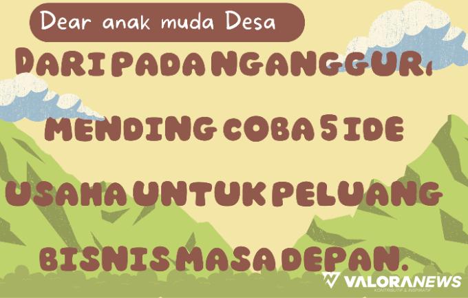 Ilustrasi Ide Usaha dengan Bisnis Pertanian &amp; Peternakan bagi Anak Muda (foto: Canva)