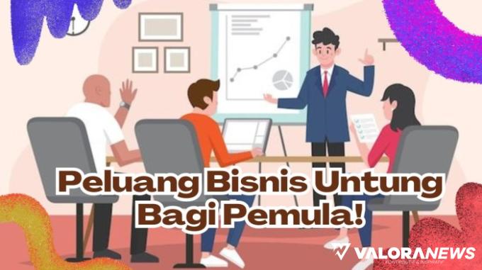 Ilustrasi peluang bisnis bagi pemula yang paling menjanjikan. (Foto: Canva/Pinterest)