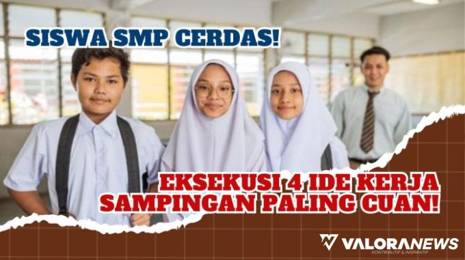 Ilustrasi ide kerja sampingan anak SMP, menjanjikan dan untung besar. (Foto: Canva/Pinterest)