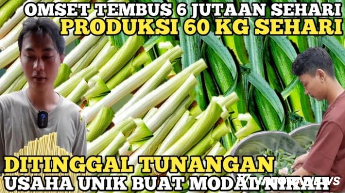 Ilustrasi kisah sukses pengusaha asal Tanggerang berjualan kuliner viral. (Foto: kanal Youtube Chrisbo Makanmakan)