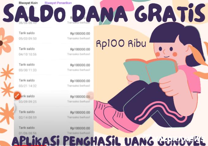 Ilustrasi Aplikasi Penghasil Uang Go Novel (foto: Canva)
