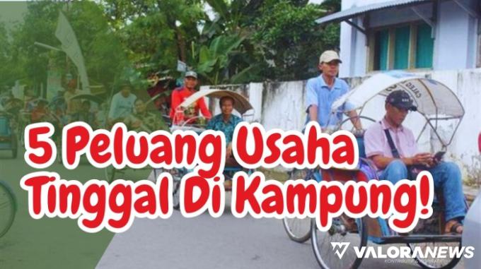 Ilustrasi ide usaha di kampung, untung ngalir terus. (Foto: Canva/Pinterest)