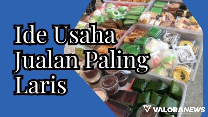 Ilustrasi ide usaha jualana makanan paling laris titip di warung.