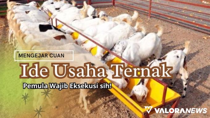 Ilustrasi ide usaha ternak sederhana &amp; menjanjikan. (Foto: Canva/Pinterest)