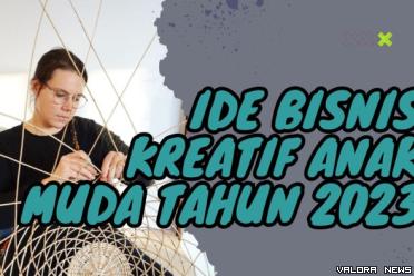Ilustrasi ide bisnis kreatif anak muda di tahun 2023 sekarang. (Foto: Canva/Pinterest)