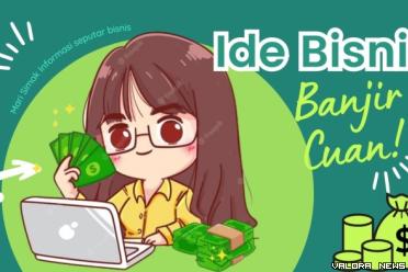 Ilustrasi ide bisnis modal sedikit untung selangit. (Foto: Canva/Pinterest)