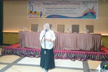 Kepala Bidang Promosi Pariwisata Dinas Pariwisata Padang, Syafrida Yanti. (veri rikiyanto)