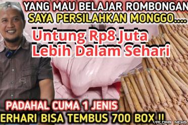 Ilustrasi kisah sukses pengusaha di bidang kuliner asal Yogyakarta. (Foto: kanal Youtube Lempar Dadu)