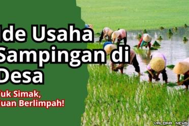 Ilustrasi ide usaha sampingan di desa cuan setiap hari. (Foto: Canva/Pinterest)