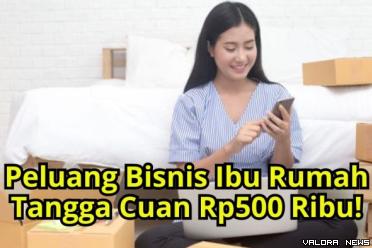 Ilustrasi ide bisnis rumahan bagi ibu rumah tangga. (Foto: Canva/Pinterest)