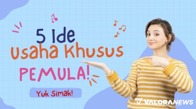 Ilustrasi kumpulan ide usaha khusus pemula. (Foto: Canva/Pinterest)