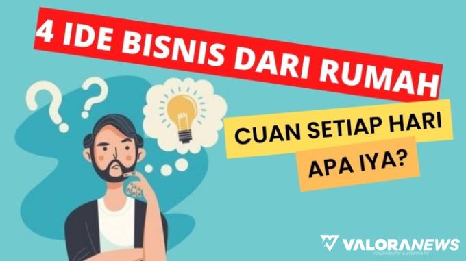 Ilustrasi ide bisnis dari rumah paling banyak diminati para pemula tahun 2023. (Foto: Canva)