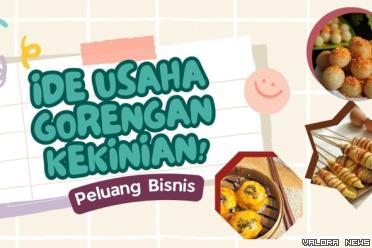 Ilustrasi ide usaha gorengan kekinian omzet jutaan rupiah per bulan. (Foto: Canva/Pinterest)