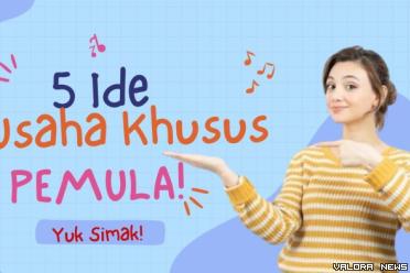 Ilustrasi kumpulan ide usaha khusus pemula. (Foto: Canva/Pinterest)