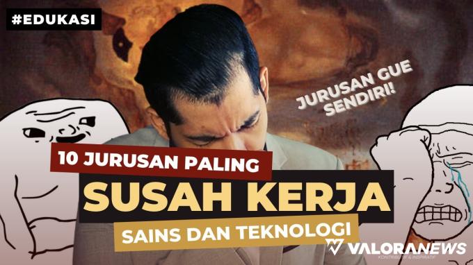 Ilustrasi jurusan sulit dapat kerja. (YouTube)