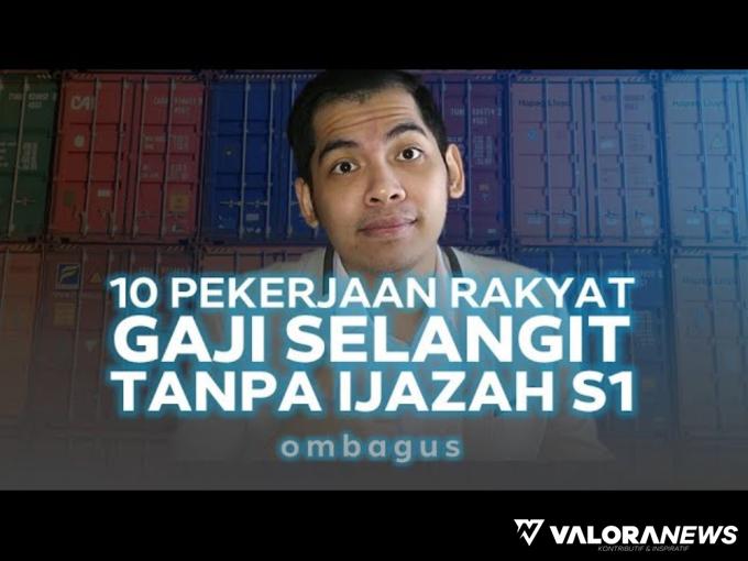 Ilustrasi pekerjaan tanpa kuliah.