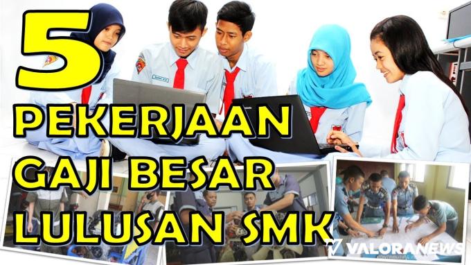 Ilustrasi pekerjaan untuk lulusan SMK.