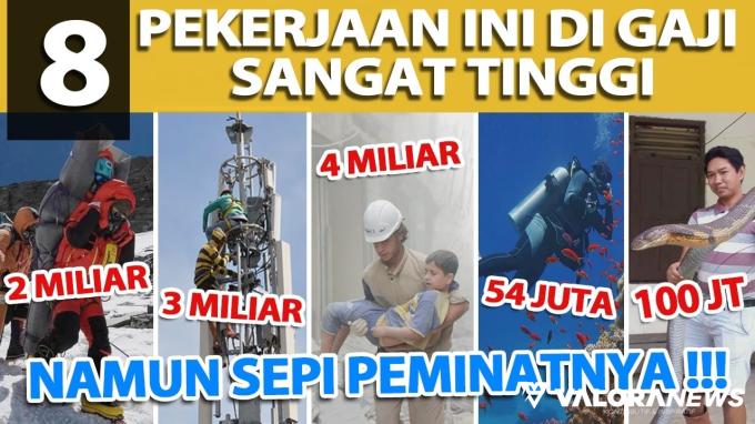 Pekerjaan bergaji tinggi. (Foto: YouTube)