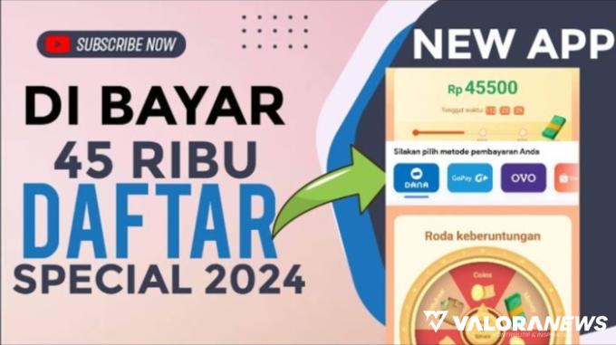 Ilustrasi aplikasi penghasil uang 2024 CashBird. (Foto: kanal Youtube Lombok G.R.T)