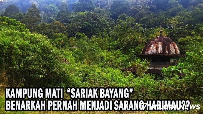 Sejarah kampung mati di Sariak Bayang, Kabupaten Solok. (Foto: YouTube)