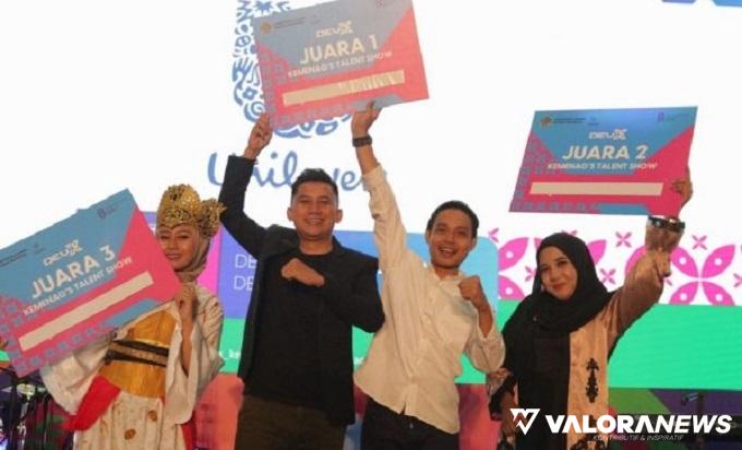 Pemenang Kemenag&#039;s Talent Show pada acara Devotion Experience (Dev-X) dalam rangkaian Hari Amal Bhakti (HAB) Kemenag RI di JCC Senayan, Jakarta, 5-7 Januari 2024. (humas)