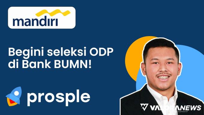 Ilustrasi kerja di Bank Mandiri.