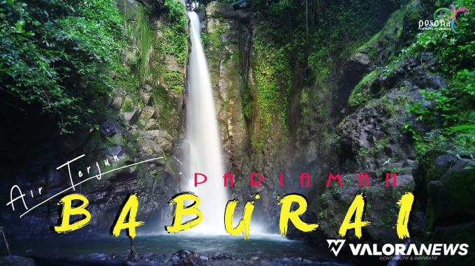 Air Terjun Barurai. (Foto: YouTube)