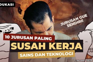 Ilustrasi jurusan sulit dapat kerja. (YouTube)