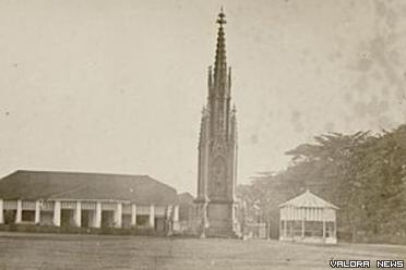 Monumen Michiels sebagai bangunan termegah di Sumatera dulunya (foto: KILTV)
