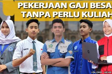 Ilustrasi pekerjaan gaji besar. (YouTube)