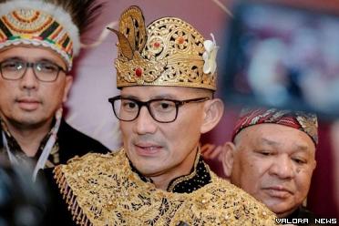 Menparekraf, Sandiaga Uno.