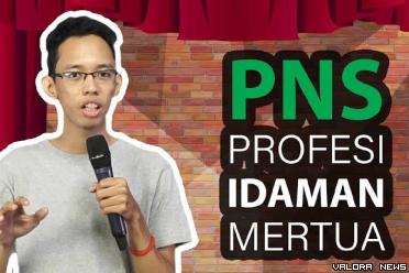 Ilustrasi profesi idaman mertua.