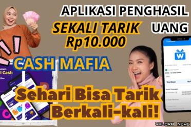 Ilustrasi aplikasi penghasil uang terbaru 2024. (Canva/Playstore)