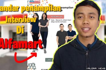 Ilustrasi kerja di Alfamart. (YouTube)