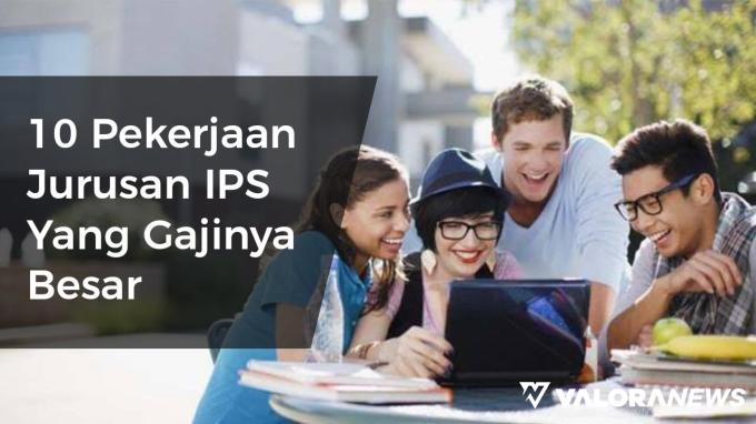 Pekerjaan jurusan IPS.