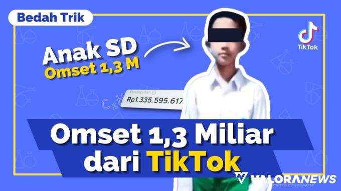 Ilustrasi kisah sukses anak SD hasilkan uang dari Tiktok. (Foto: kanal Youtube Ternak Dana).
