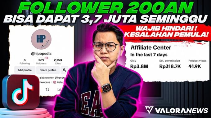 Ilustrasi cara hasilkan cuan dari media sosial. (Foto: kanal Youtube Hendra Setyo)