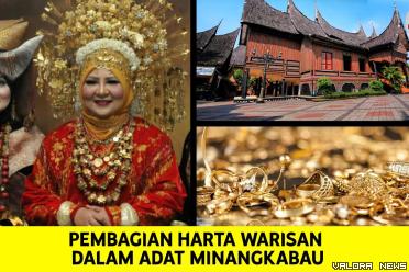 Ilustrasi pembagian harta warisan.