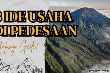 Ilustrasi ide usaha sampingan di desa 2024. (Foto: Canva)