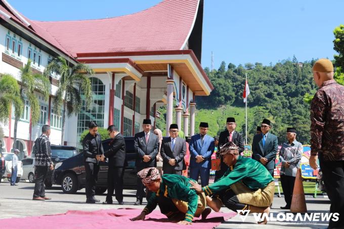 Rapat Paripurna Istimewa, dalam rangka memperingati Hari Jadi Kabupaten (HJK) Pesisir Selatan yang ke -76, di tahun 2024. FOTO: Dok DPRD Pessel