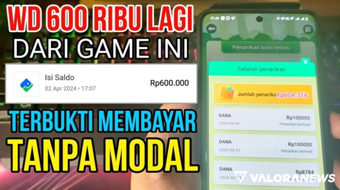 Ilustrasi aplikasi penghasil uang 2024. (Foto: kanal Youtube THO)