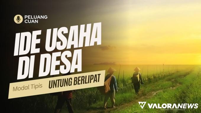 Ilustrasi ide usaha di desa yang menjanjikan 2024. (Foto: Canva)