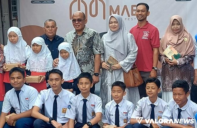 Ketua DPRD Sumbar, Supardi disela kegiatan pra-Festival Maek di Payakumbuh, kemarin. (humas)