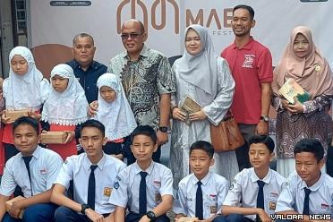 Ketua DPRD Sumbar, Supardi disela kegiatan pra-Festival Maek di Payakumbuh, kemarin. (humas)