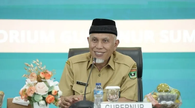 Gubernur Sumbar, Mahyeldi, (humas)