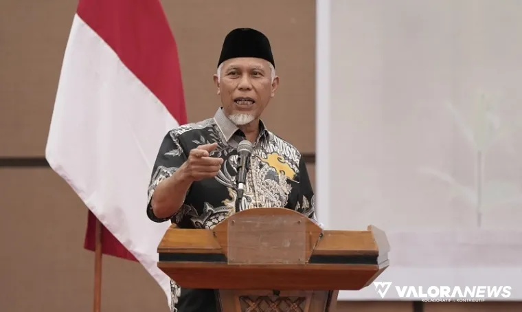 Gubernur Sumbar, Mahyeldi. (humas)