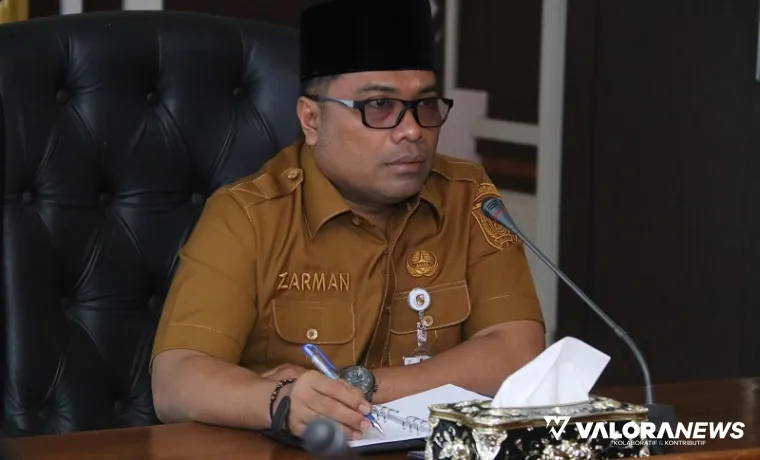 Pelaksana Harian Sekretaris Daerah Kota (Plh Sekdako) Pekanbaru, Zarman Candra. (humas)