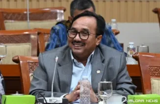 Anggota Komisi III DPR RI dari Fraksi Partai Golkar, Benny Utama. (istimewa)