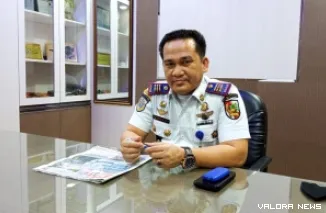 Kepala UPT Pengujian Kendaraan Bermotor (PKB) Dinas Perhubungan Pekanbaru, Zulfahmi.
